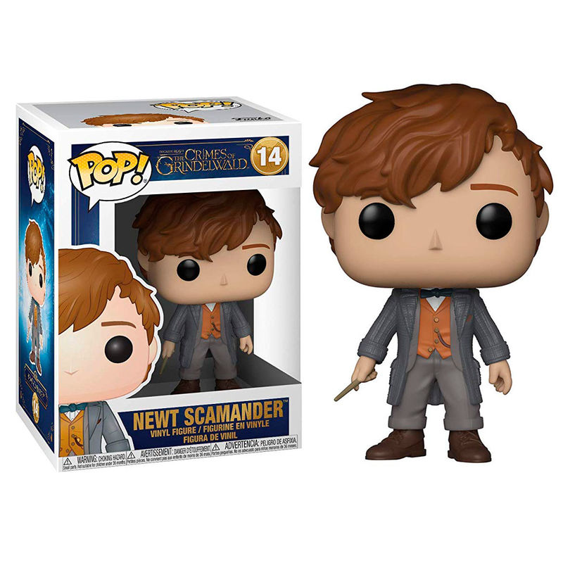 Funko Pop! Fantastic Beasts 2 Newt Scamander - Figura da Collezione Vinyl Nerdscape