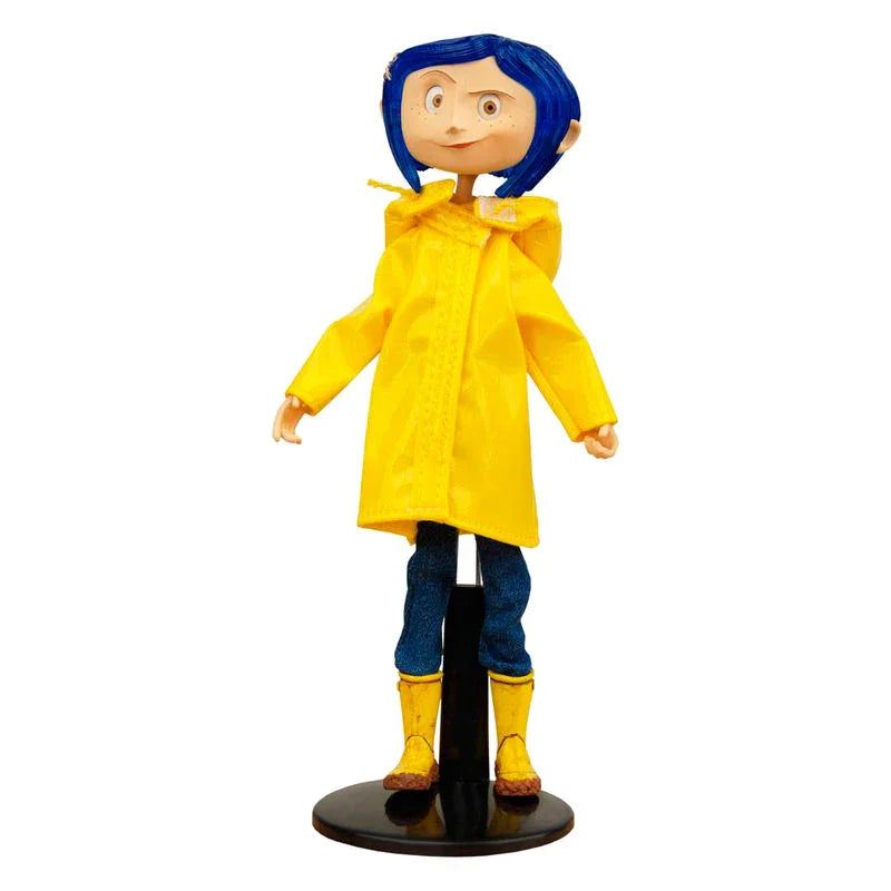 Coraline Worlds Coraline Rain Coat Figura da Collezione 18cm - Nerdscape Nerdscape