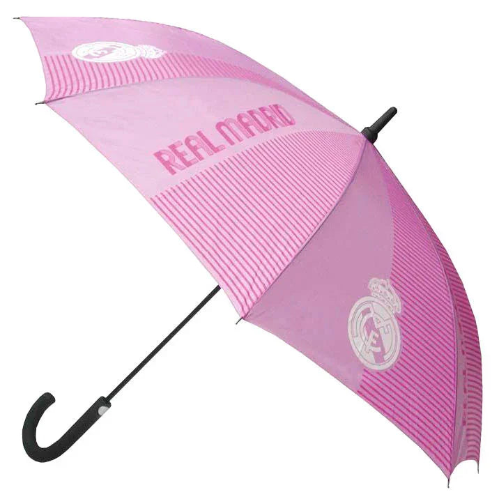 Real Madrid automatic pink umbrella 57cm Nerdscape
