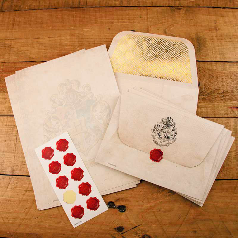 Harry Potter Hogwarts letter writing set