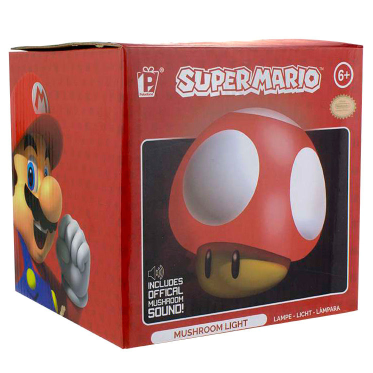 Nintendo Super Mario Bros Mushroom light Nerdscape