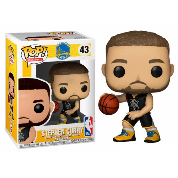 Funko Pop! NBA Warriors Stephen Curry - Figura da Collezione Vinyl Nerdscape