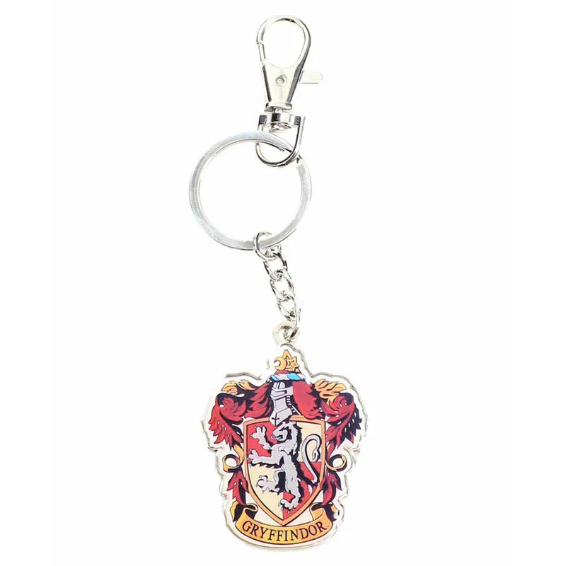 Harry Potter Gryffindor shield metal keychain Nerdscape