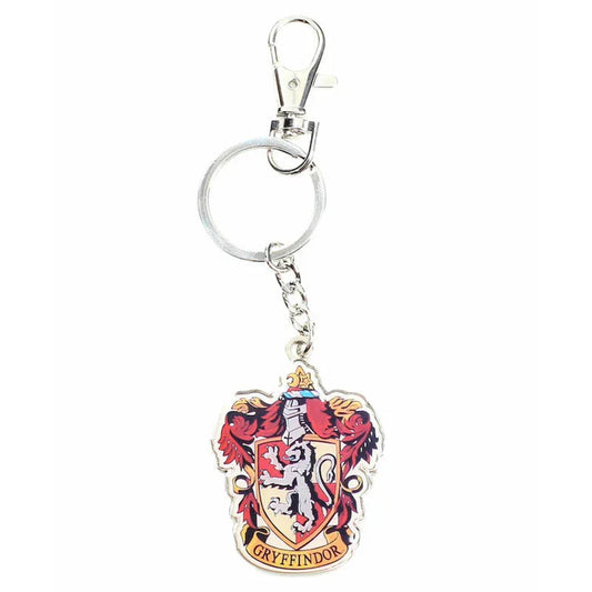 Harry Potter Gryffindor shield metal keychain Nerdscape