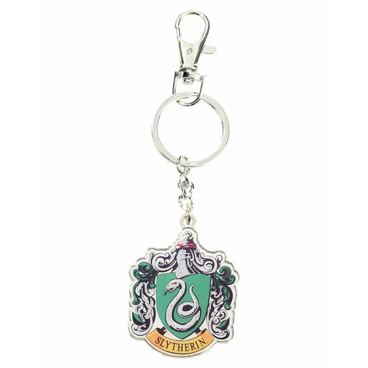 Harry Potter Slytherin shield metal keychain Nerdscape