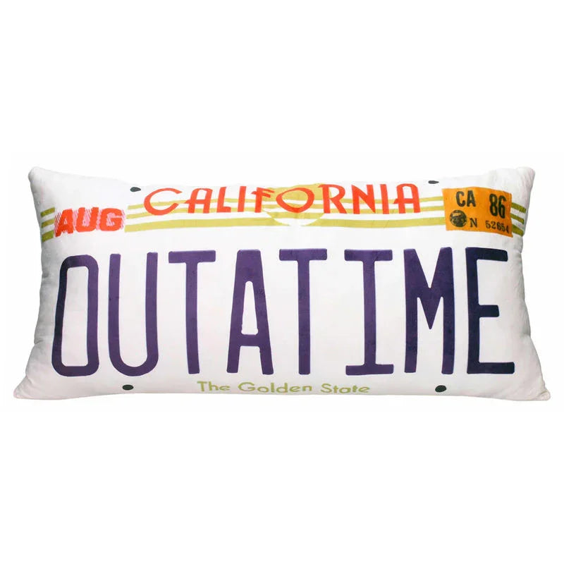 Back to the Future Out at Time enrollment cushion Nerdscape