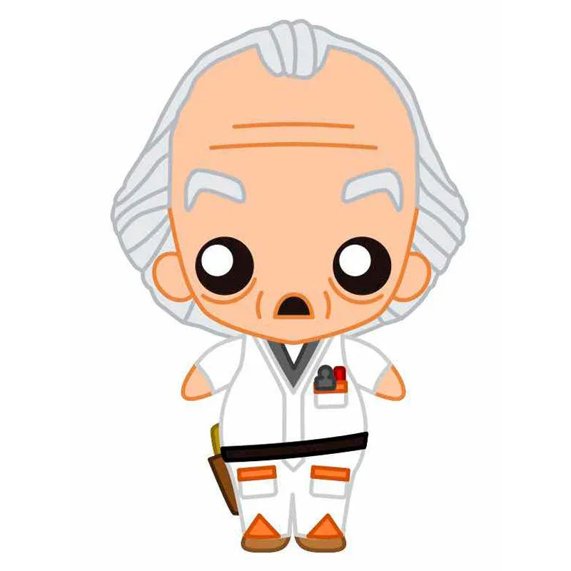 Back to the Future Doc Pokis figure Nerdscape