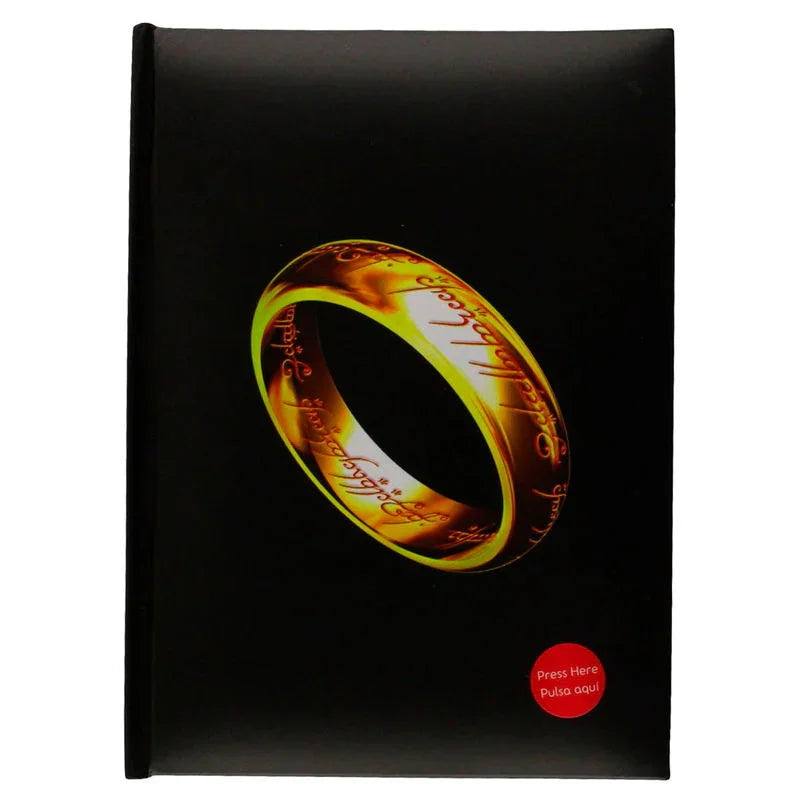 The Lord of the Rings unique ring light notebook Nerdscape
