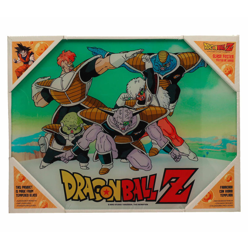 Dragon Ball Special Forces glass poster Nerdscape