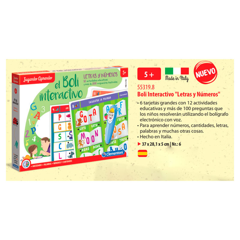 Spanish Letters and Numbers Interactive pen Nerdscape