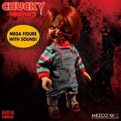 Funko Pop! Chucky Child's Play 3 Pizza Face Talking Figure 38cm - Figura da Collezione Nerdscape Nerdscape