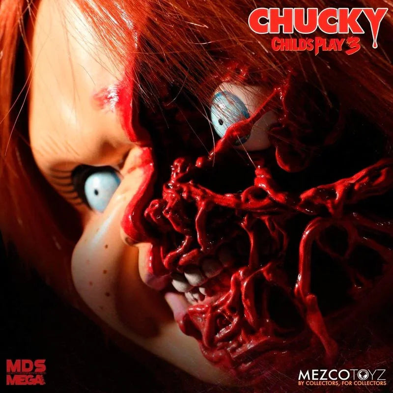 Funko Pop! Chucky Child's Play 3 Pizza Face Talking Figure 38cm - Figura da Collezione Nerdscape Nerdscape