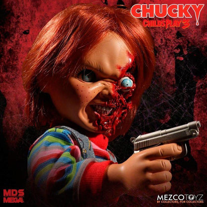 Funko Pop! Chucky Child's Play 3 Pizza Face Talking Figure 38cm - Figura da Collezione Nerdscape Nerdscape