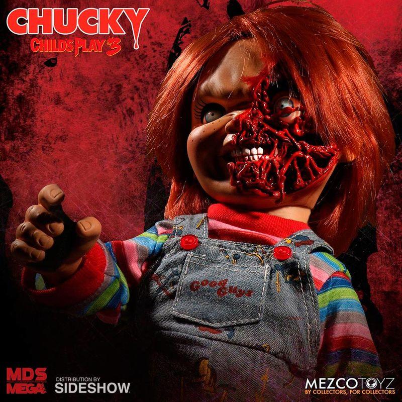 Funko Pop! Chucky Child's Play 3 Pizza Face Talking Figure 38cm - Figura da Collezione Nerdscape Nerdscape