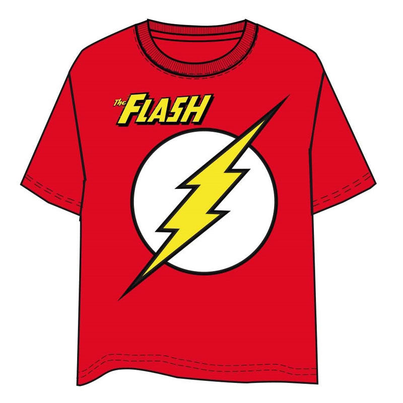 DC Comics The Flash adult t-shirt Nerdscape