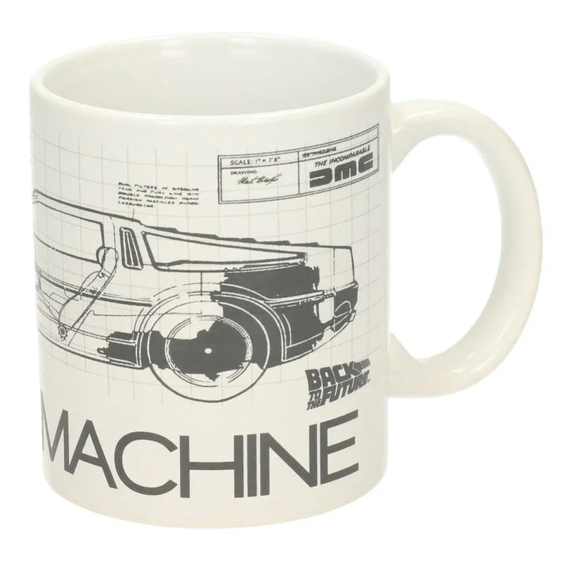 Back to the Future Time Machine mug Nerdscape