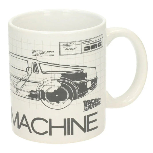 Back to the Future Time Machine mug Nerdscape
