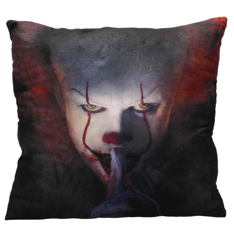 It 2017 Pennywise Shut Up cushion Nerdscape