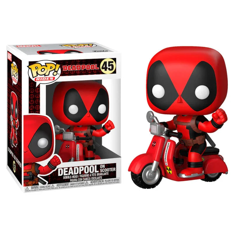 POP figure Marvel Deadpool & Scooter Nerdscape
