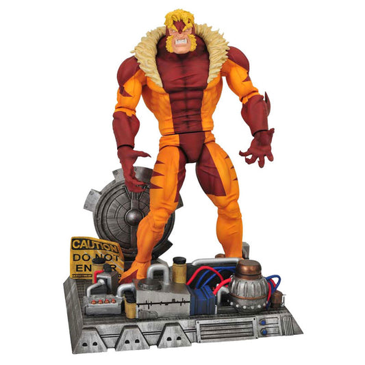 Figurine articulée Sabretooth des X-Men de Marvel, 18 cm