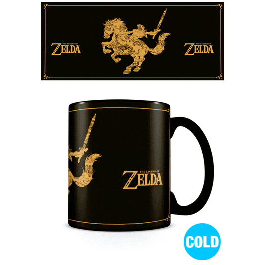 The Legend of Zelda Map heat change mug Nerdscape