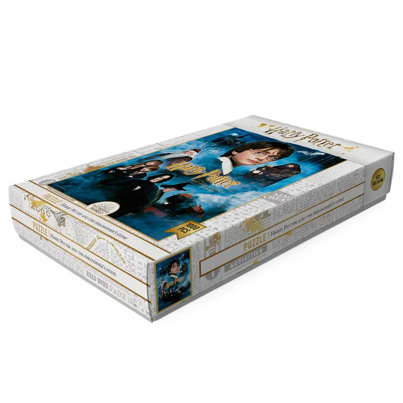 Harry Potter Sorcerers Stone Movie Poster puzzle 1000pcs Nerdscape