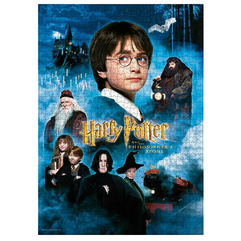 Harry Potter Sorcerers Stone Movie Poster puzzle 1000pcs Nerdscape