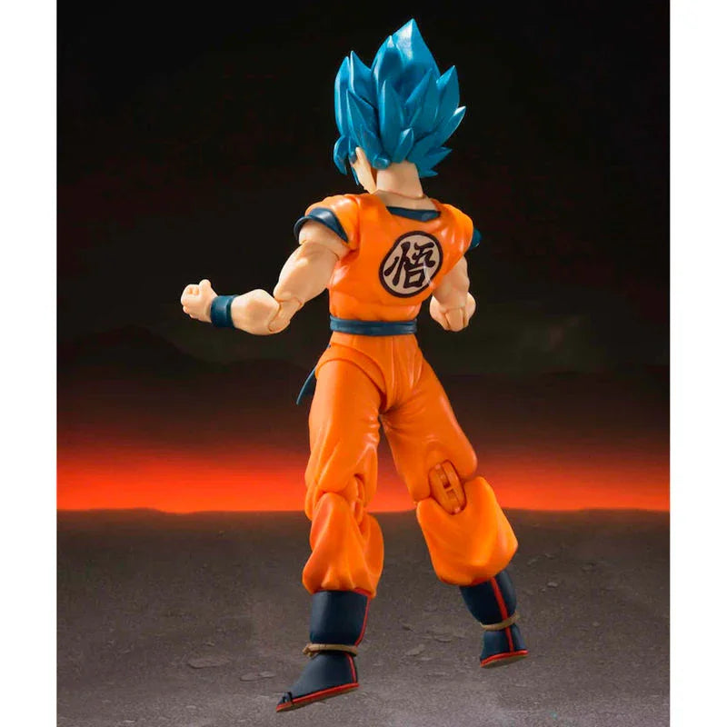 S.H. Figuarts Son Goku Super Saiyan God Super Saiyan Dragon Ball Super Broly - Figura da Collezione Nerdscape Nerdscape