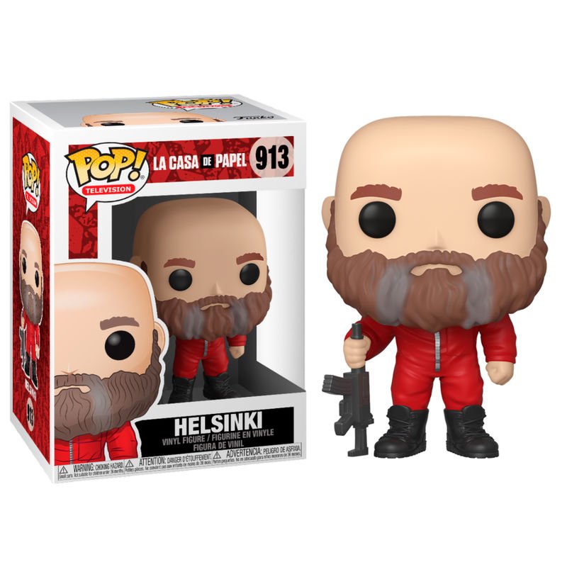 POP figure Money Heist Helsinki - Nerdscape
