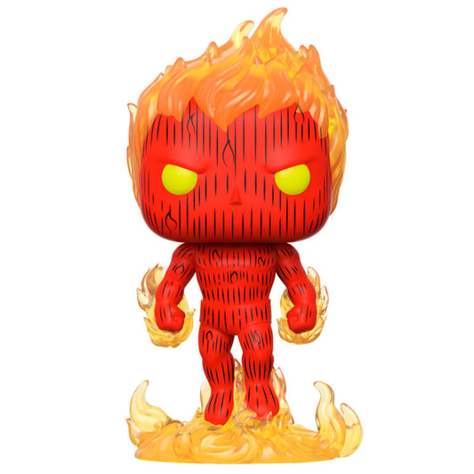 Figurine POP Marvel Fantastic Four Human Torch
