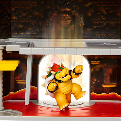 Mario Bros deluxe Bowser Castle playset Nerdscape