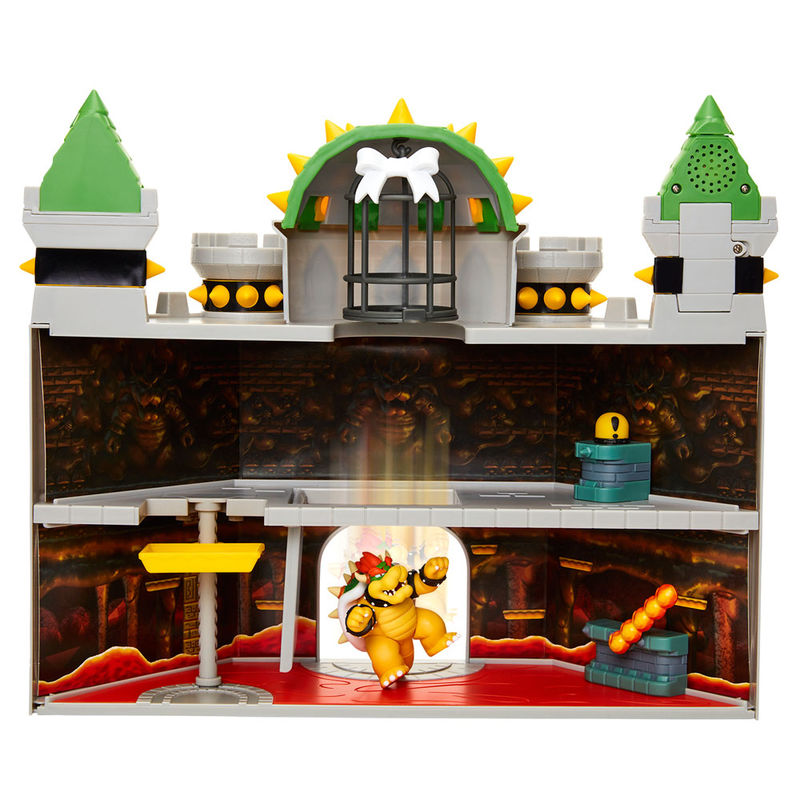 Mario Bros deluxe Bowser Castle playset Nerdscape