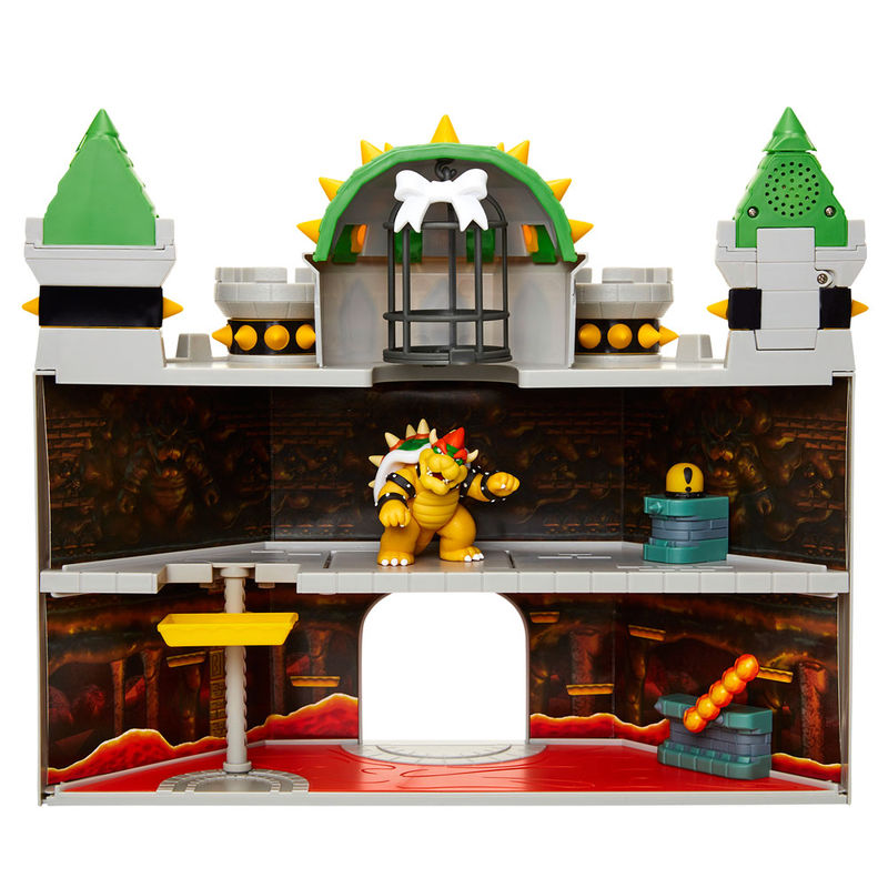 Mario Bros deluxe Bowser Castle playset Nerdscape