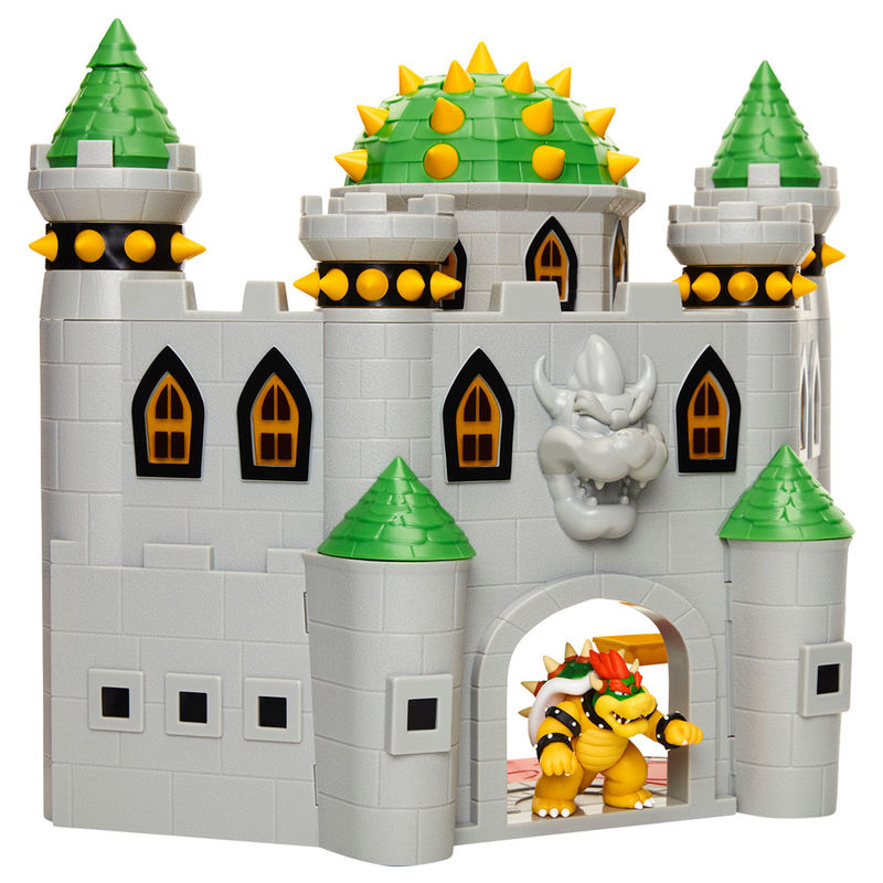 Mario Bros deluxe Bowser Castle playset Nerdscape