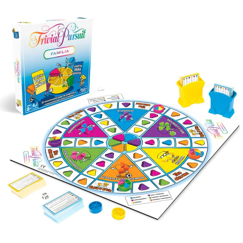 Spanish Trivial Familia game Nerdscape