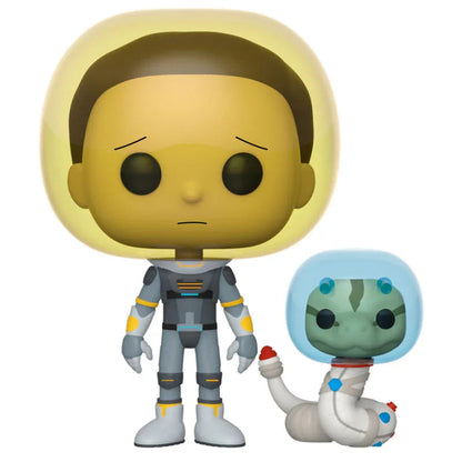 POP figure Rick & Morty Space Suit Morty with Snake Nerdscape