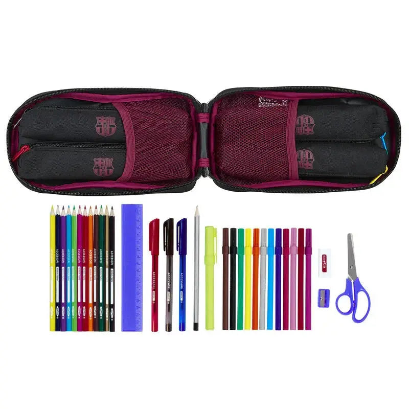 F.C. Barcelona Layers 4 filled pencil case mini rucksack Nerdscape