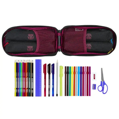 F.C. Barcelona Layers 4 filled pencil case mini rucksack Nerdscape