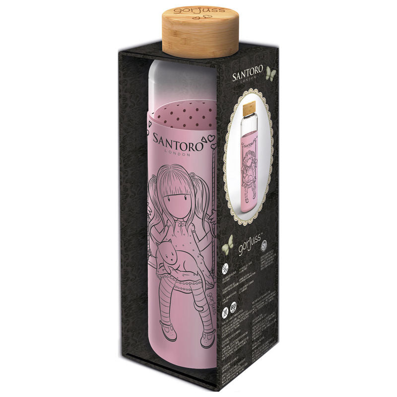 Gorjuss silicone cover glass bottle 585ml Nerdscape