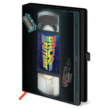 Back to the Future VHS premium A5 notebook Nerdscape
