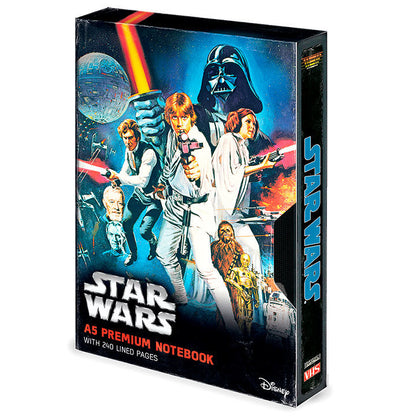 Star Wars VHS premium A5 notebook Nerdscape