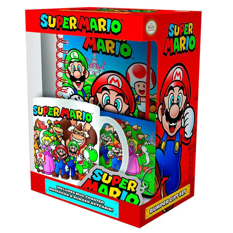 Nintendo Super Mario Bros gift set Nerdscape