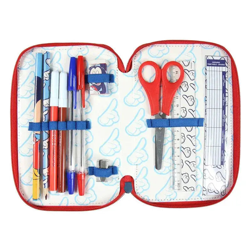 Disney Mickey Giotto triple pencil case Nerdscape