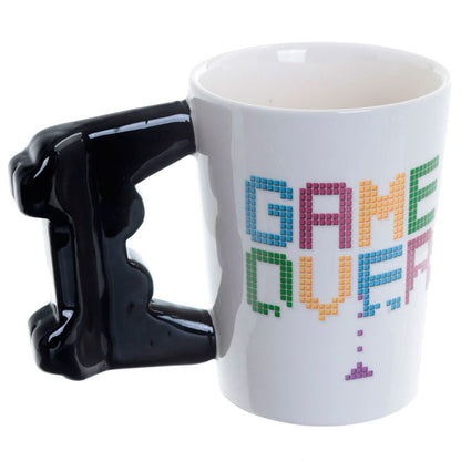 Game Over Controller shaped handle mug Nerdscape