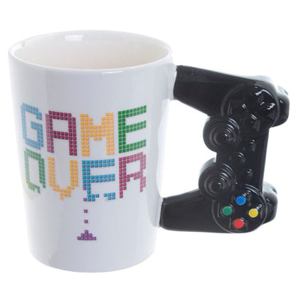 Game Over Controller shaped handle mug Nerdscape