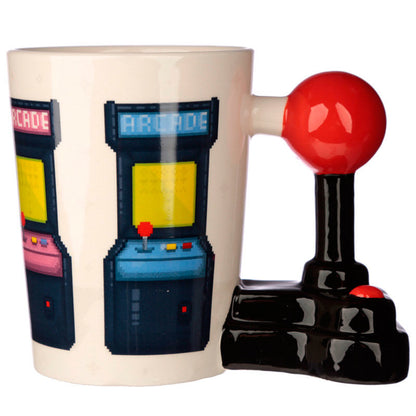 Game Over Joystick Arcade shaped handle mug Nerdscape