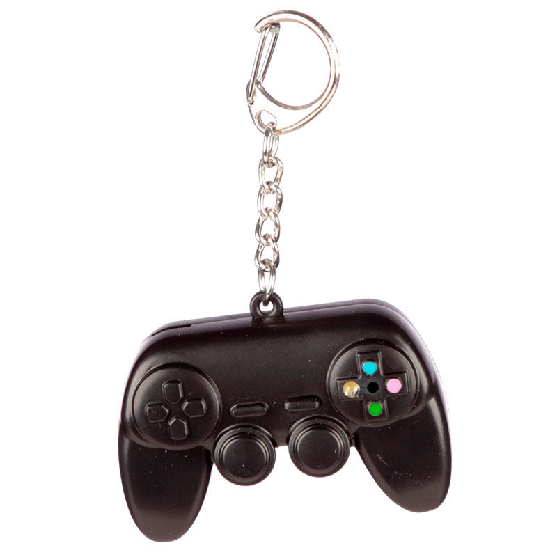 Game Over keychain with lights and sound Nerdscape