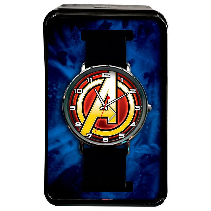 Marvel Avengers Logo analog watch - Nerdscape