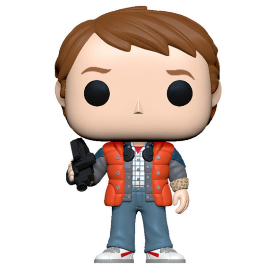 Figurine POP Doc Marty de Retour vers le futur en gilet bouffant