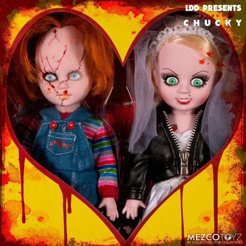 Living Dead Dolls Chucky e Tiffany 25cm Figura da Collezione - Nerdscape